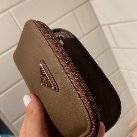 Brown Prada Key-Holder/Card-Holder Re-Nylon - Picture 4 of 6